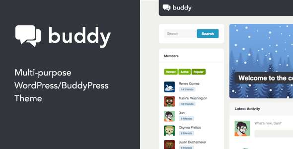 Buddy v2223 Multi Purpose WordPress BuddyPress Theme| Buddy v2.23.1 - Multi-Purpose WordPress / BuddyPress Theme