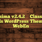 Classima v2.4.2 – Classified Ads WordPress Theme – WebEn