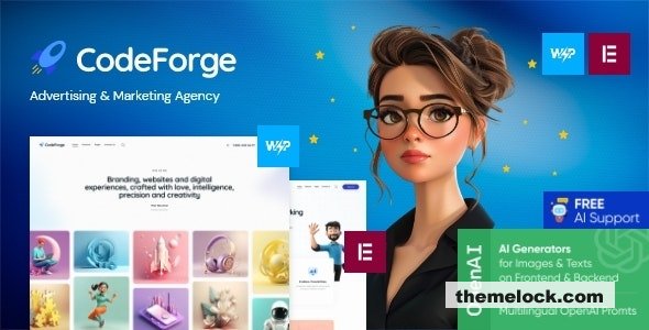 CodeForge v10 IT Company WordPress Theme| CodeForge v1.0 - IT Company WordPress Theme