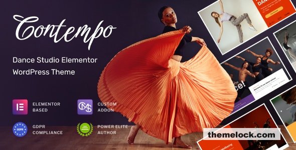 Contempo v107 Dance School WordPress Theme| Contempo v1.0.7 - Dance School WordPress Theme