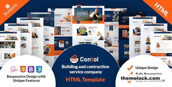 Contol Construction HTML Template| Contol - Construction HTML Template