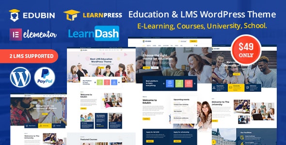 Edubin v81420 Education LMS WordPress Theme| Edubin v9.2.4 - Education LMS WordPress Theme