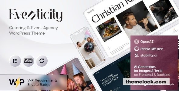 Eventicity v10 Catering Event Agency WordPress Theme| Eventicity v1.0 - Catering & Event Agency WordPress Theme