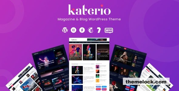 Katerio v11 Magazine Blog WordPress Theme| Katerio v1.4 - Magazine & Blog WordPress Theme