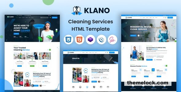 Klano Cleaning Services HTML Template| Klano - Cleaning Services HTML Template