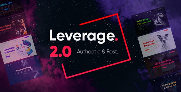 Leverage v224 Creative Agency Portfolio WordPress Theme| Leverage v2.2.7 - Creative Agency & Portfolio WordPress Theme