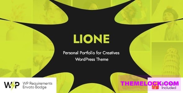 Lione v111 Personal Portfolio for Creatives WordPress Theme| Lione v1.11 - Personal Portfolio for Creatives WordPress Theme