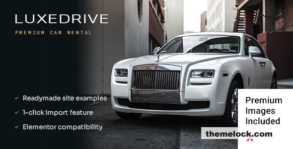 LuxeDrive v10 Limousine and Car Rental Theme| LuxeDrive v1.0 - Limousine and Car Rental Theme