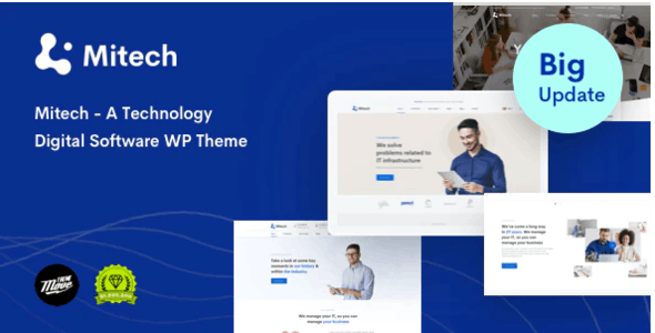Mitech v193 Technology IT Solutions Services WordPress Theme| Mitech v2.0.6 - Technology IT Solutions & Services WordPress Theme