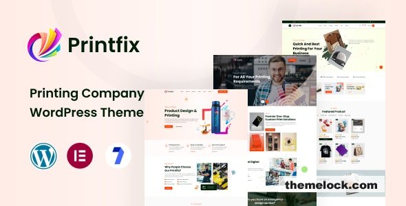 Printfix v10 Printing Services Company WordPress Theme| Printfix v1.0 - Printing Services Company WordPress Theme