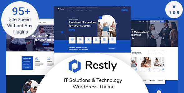 Restly v123 IT Solutions Technology WordPress Theme| Restly v1.3.3 - IT Solutions & Technology WordPress Theme