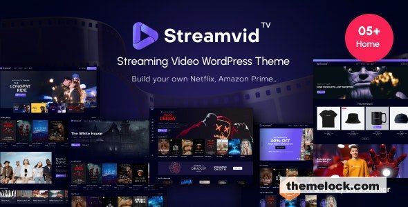 StreamVid v510 Streaming Video WordPress Theme| StreamVid v5.1.0 - Streaming Video WordPress Theme