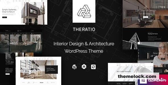 Theratio v1252 Architecture Interior Design Elementor| Theratio v1.2.6.1 - Architecture & Interior Design Elementor